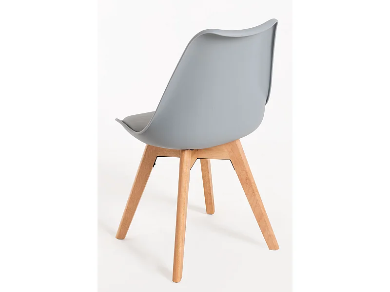 Packs Sillas Comedor - Pack 4 Sillas Synk Basic - Gris claro