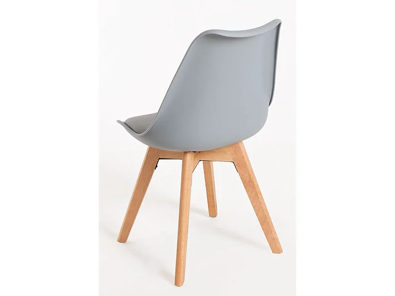 Packs Sillas Comedor - Pack 4 Sillas Synk Basic - Gris claro