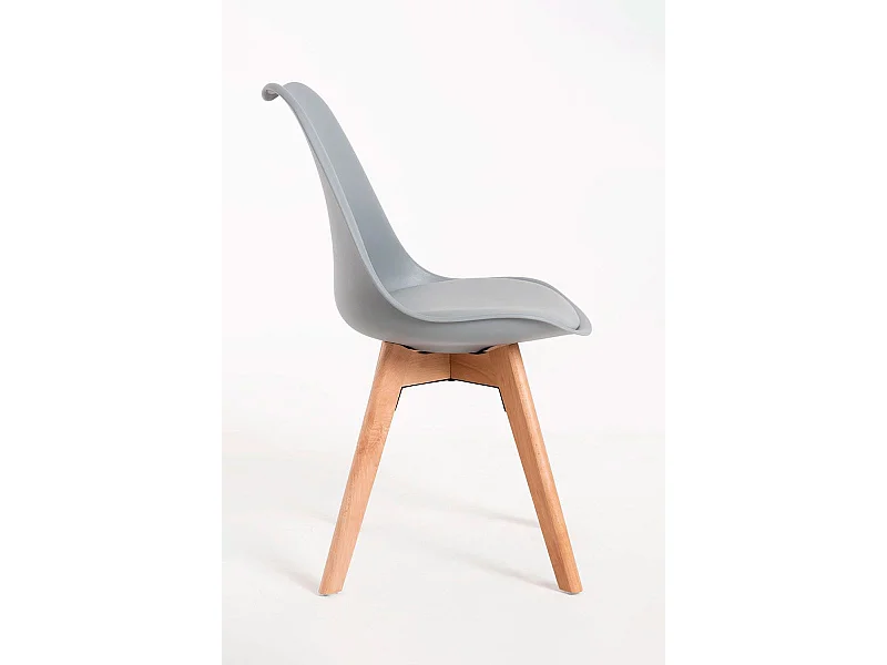 Packs Sillas Comedor - Pack 2 Sillas Synk Basic - Gris claro
