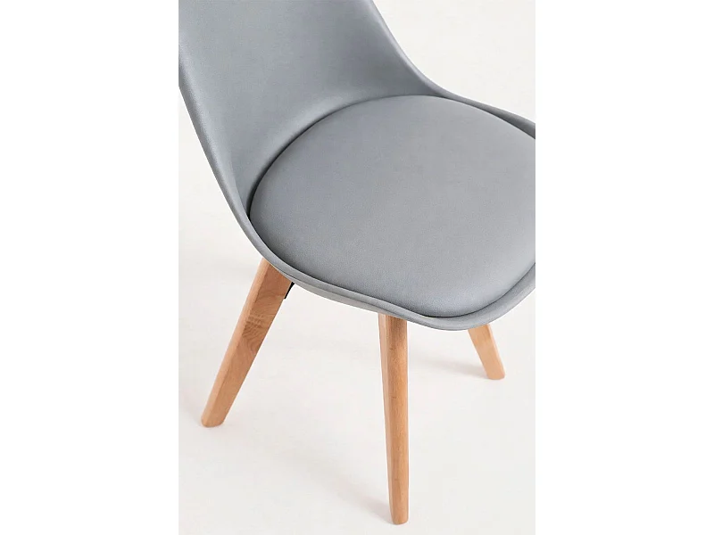 Packs Sillas Comedor - Pack 2 Sillas Synk Basic - Gris claro