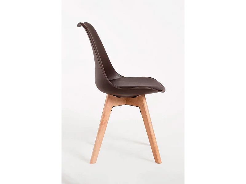 Sillas Comedor - Silla Synk Basic - Marrón