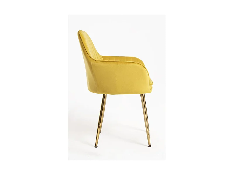 Packs Sillas Comedor - Pack 4 Sillas Chic Golden - Amarillo
