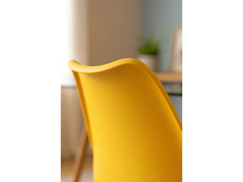 Packs Sillas Comedor - Pack 4 Sillas Synk Basic - Amarillo