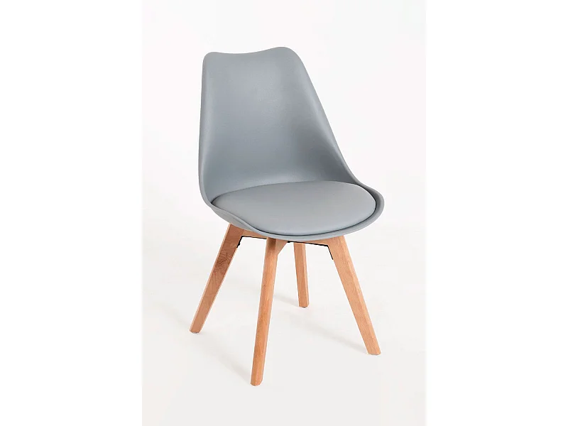 Sillas Comedor - Silla Synk Basic - Gris claro