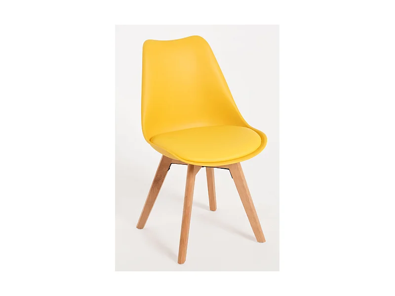 Packs Sillas Comedor - Pack 6 Sillas Synk Basic - Amarillo