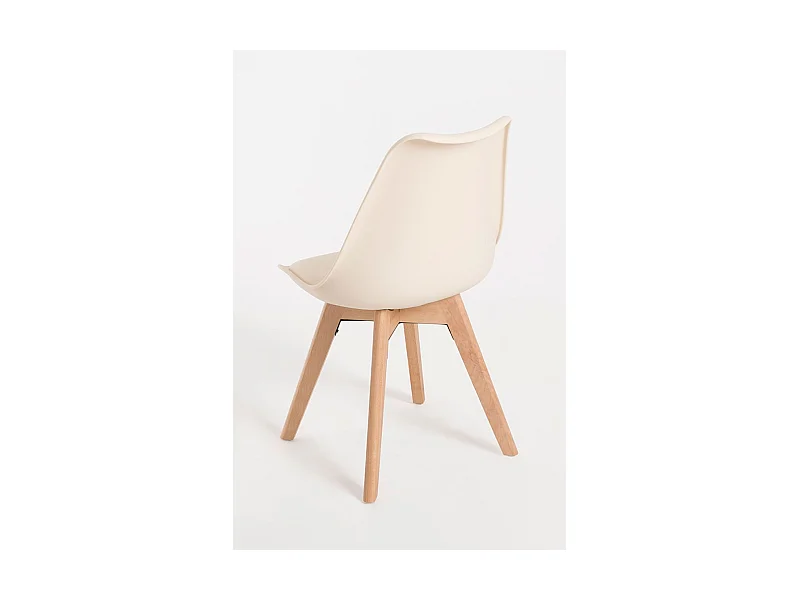 Sillas Comedor - Silla Synk Basic - Crema