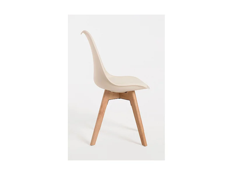 Sillas Comedor - Silla Synk Basic - Crema