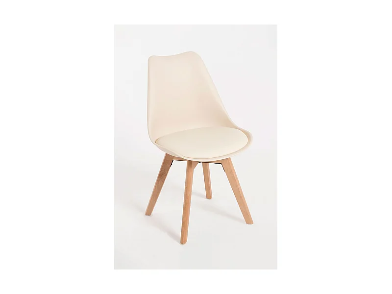 Sillas Comedor - Silla Synk Basic - Crema