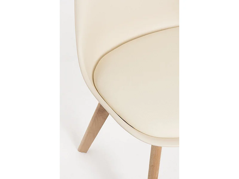 Sillas Comedor - Silla Synk Basic - Crema