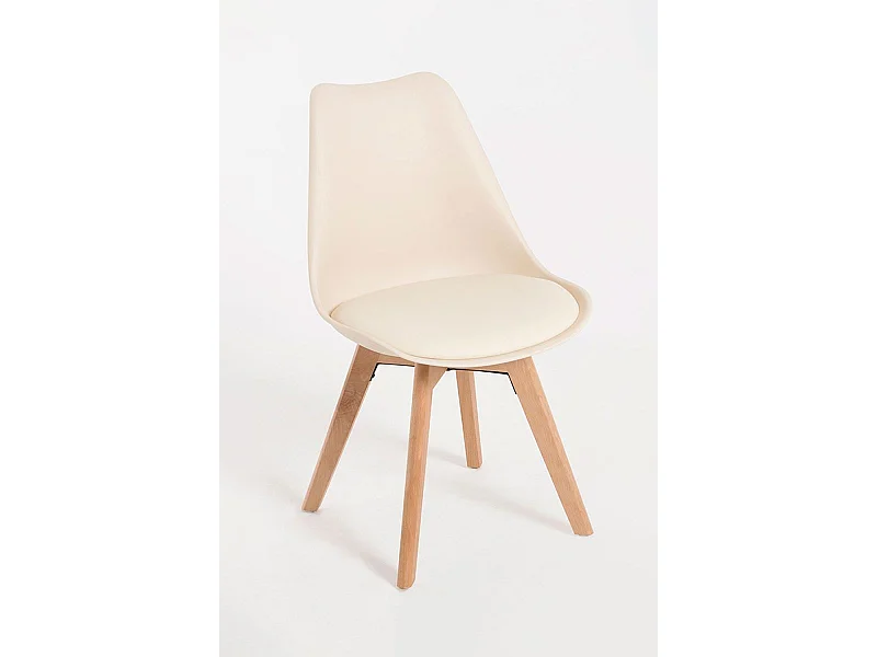 Sillas Comedor - Silla Synk Basic - Crema