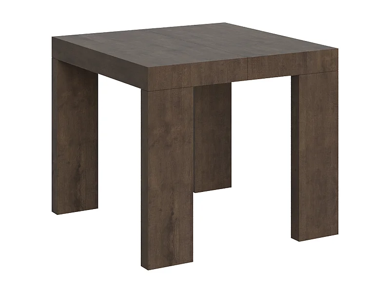 Ausziehbarer Tisch 90x90/246 cm Roxell Walnuss
