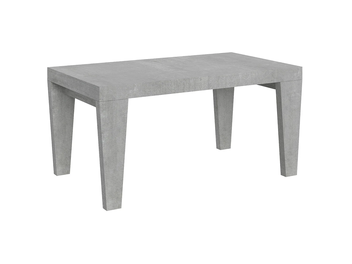 Tavolo allungabile 160/264x90 cm Spimbo cemento