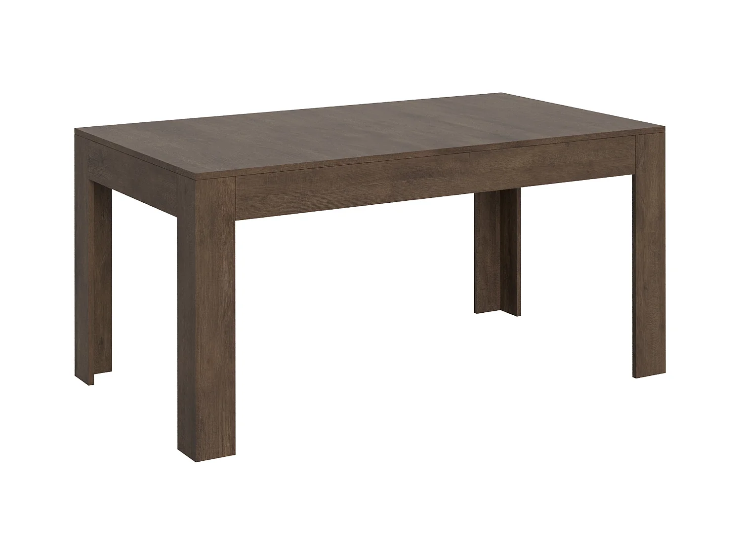 Table extensible 90x160/220 cm Bibi Noyer