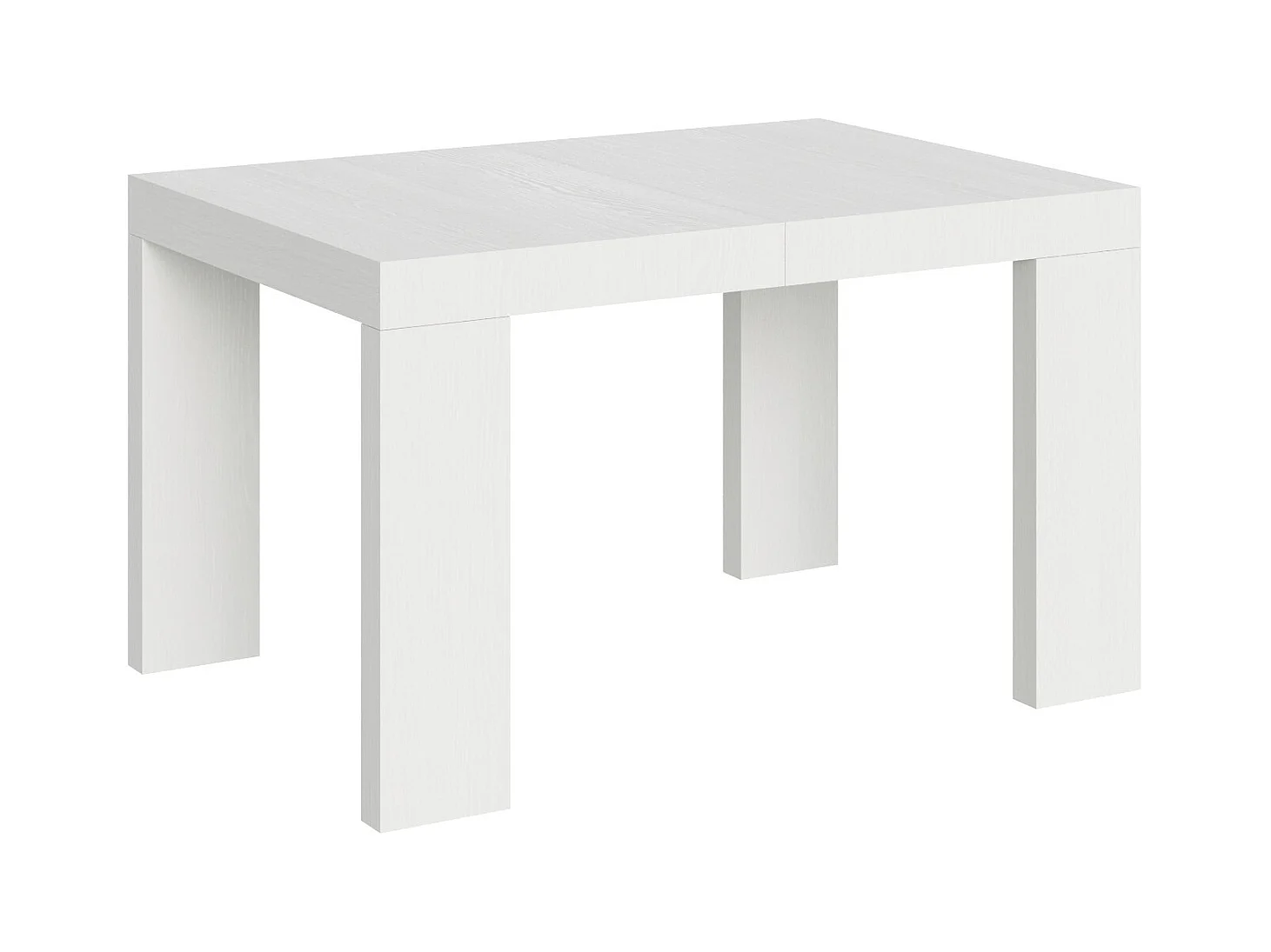Tavolo allungabile 90x130/234 cm Roxell Bianco Frassino