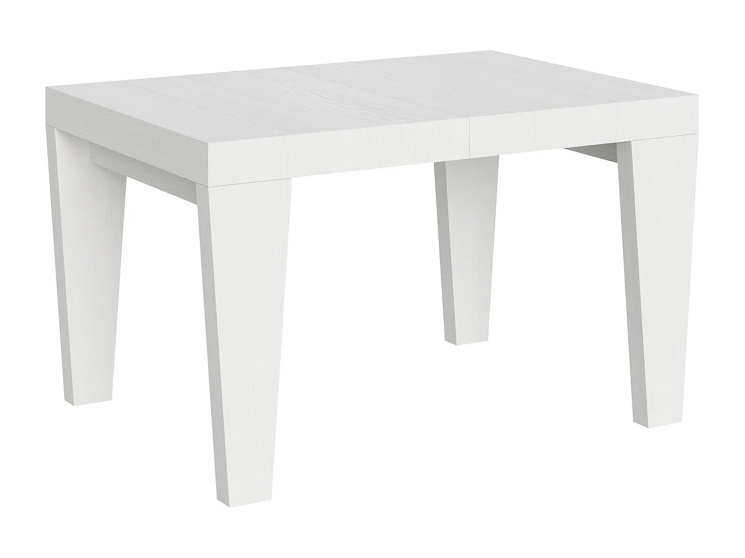 Table extensible 90x130/234 cm Spimbo Frêne Blanc