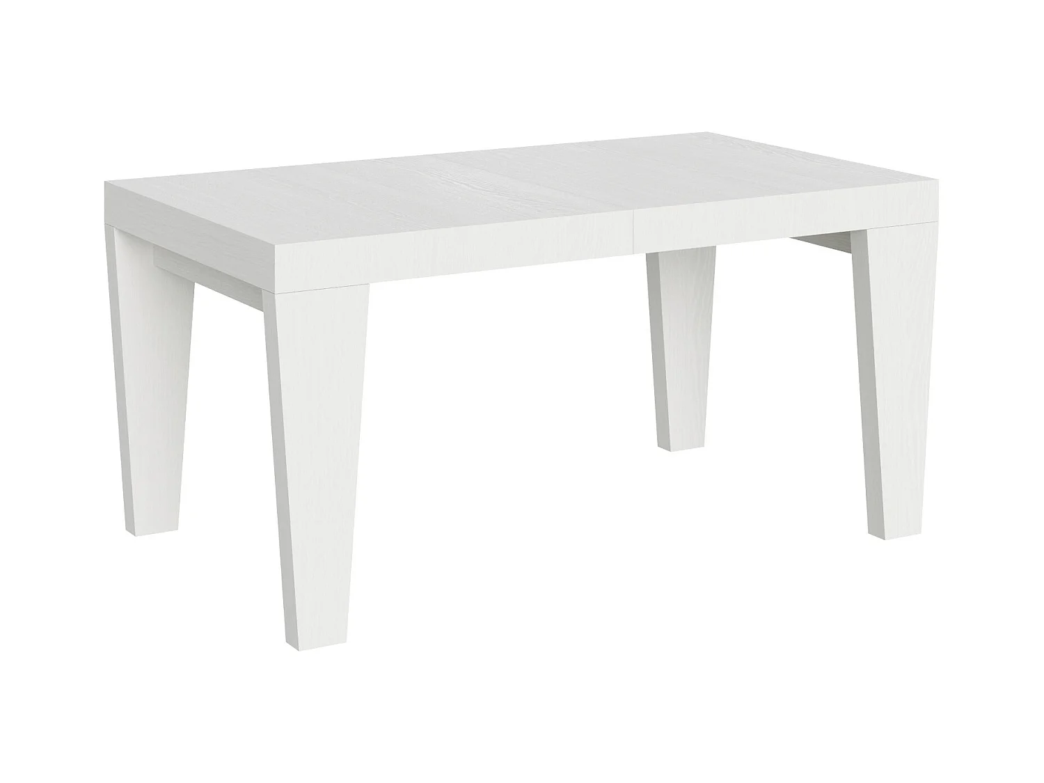 Table extensible 90x160/264 cm Spimbo Frêne Blanc