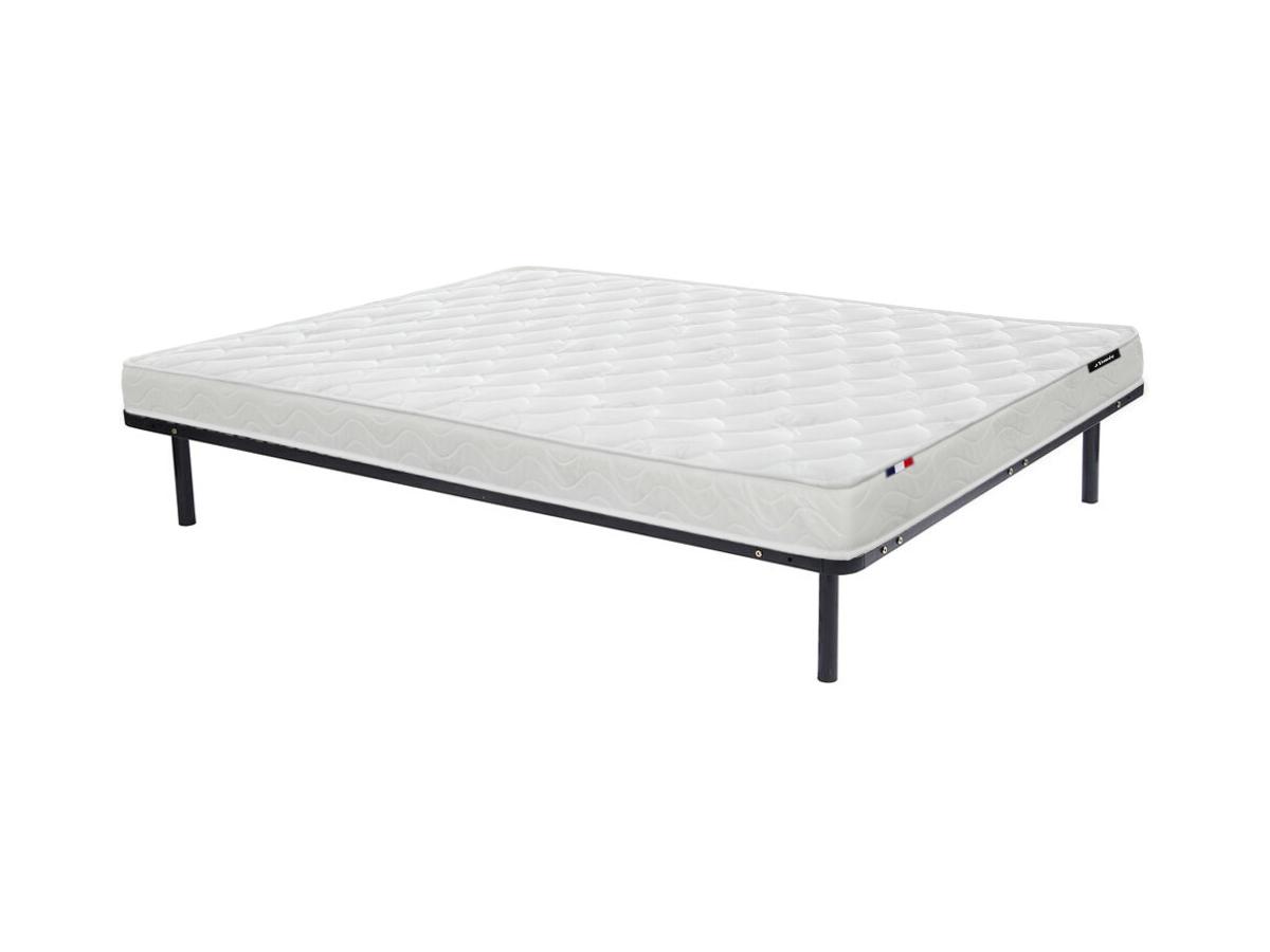 Matratzen-Lattenrost-Set - 140 x 200 cm - Kaltschaummatratze - Stärke 15 cm günstig online kaufen