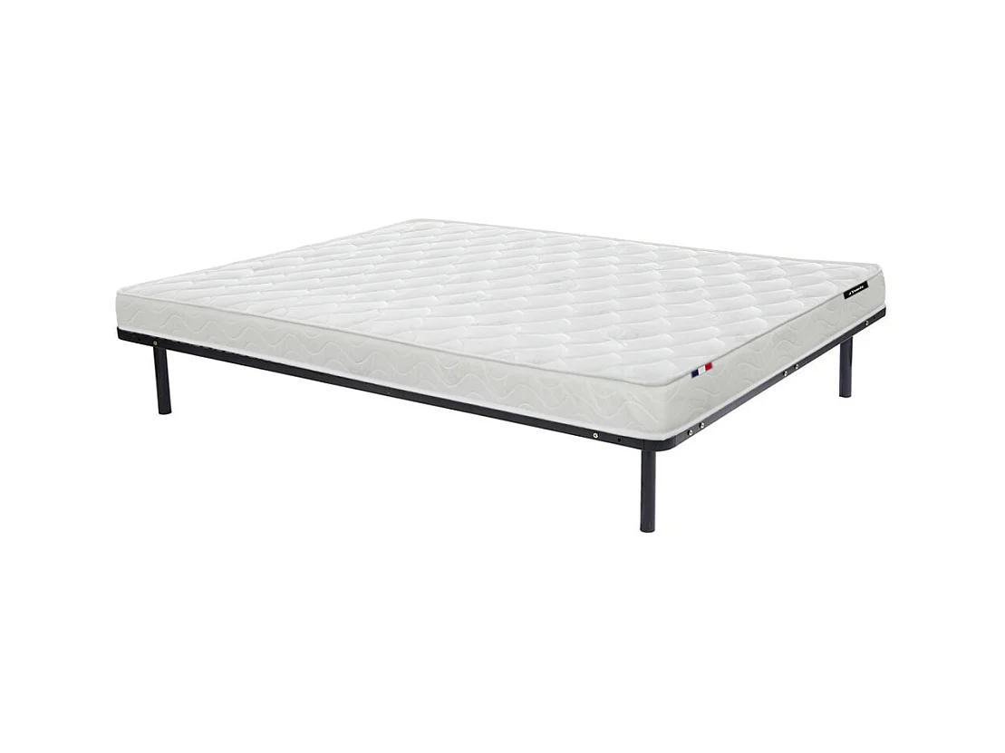Zestaw stelaż listwowy + materac piankowy ZEUS marki YSMÉE - gr. 15cm - 140 x 200 cm