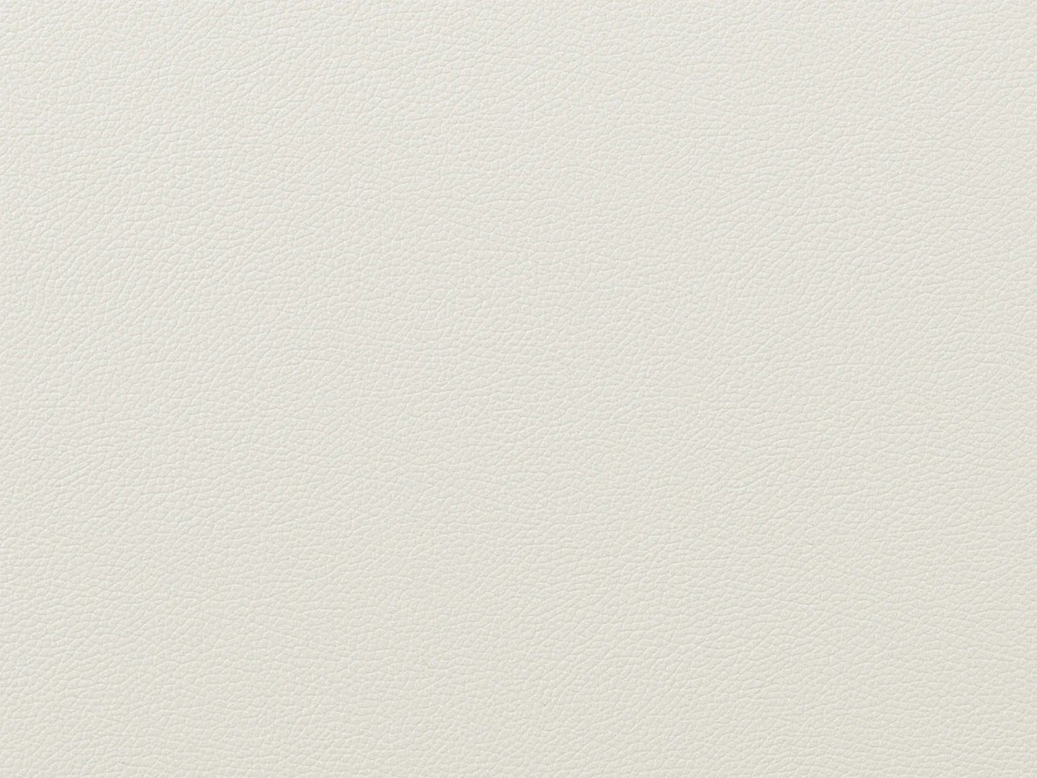 Canapé d'angle en cuir SOLANGE - Blanc - Angle droit