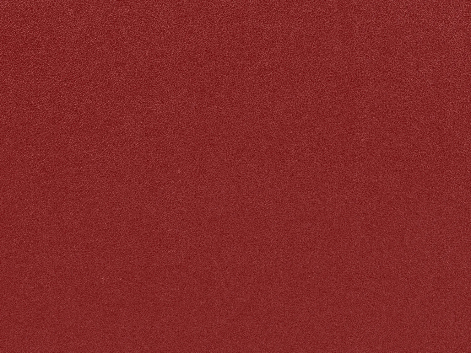 Hoekbank van leer MISHIMA - Rood - Hoek rechts