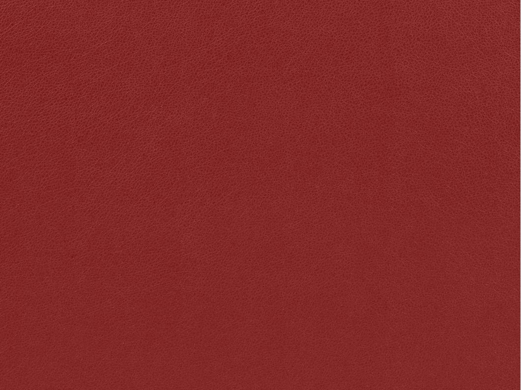 Canapé d'angle cuir MISHIMA - Rouge - Angle gauche