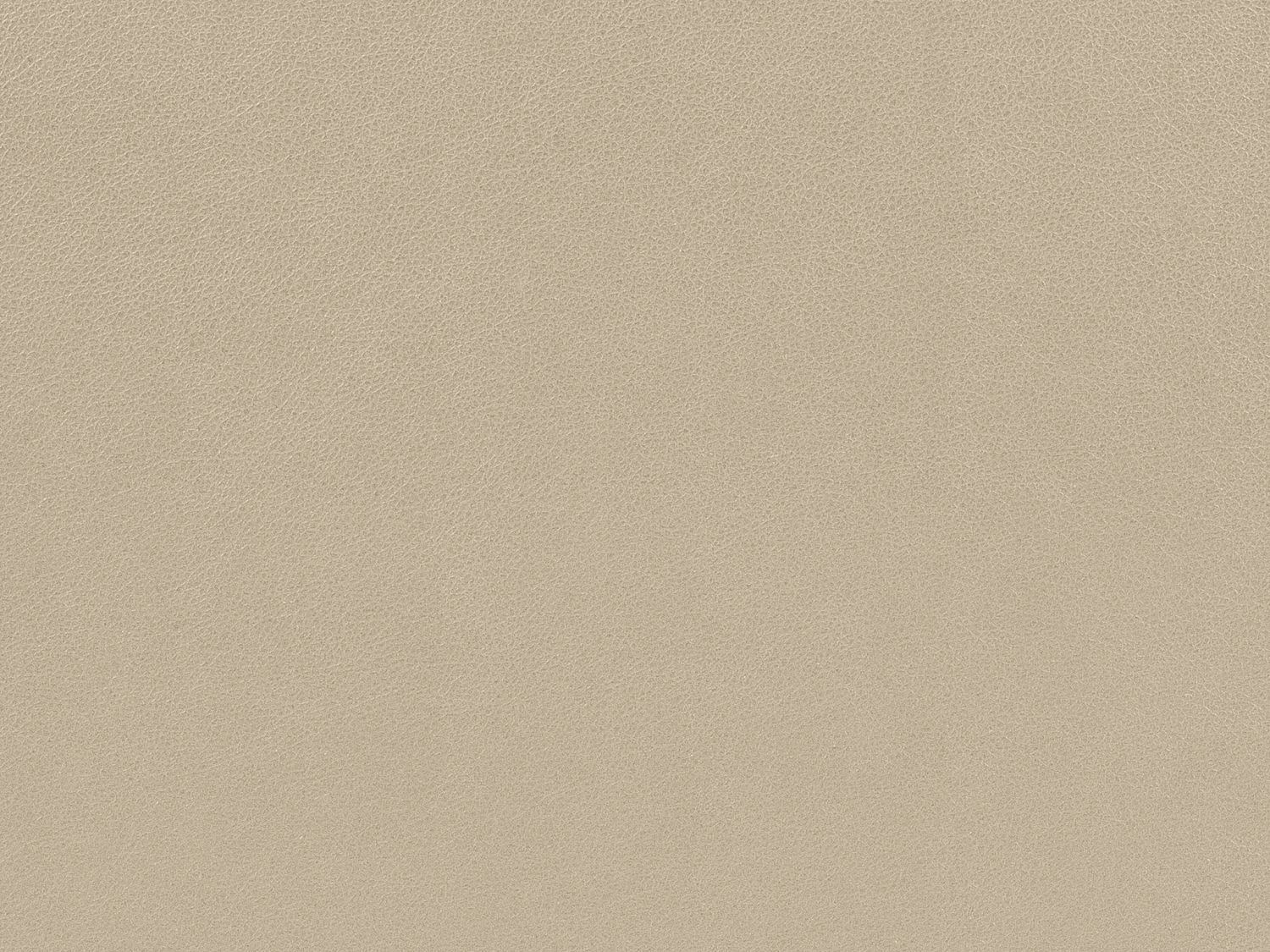 Canapé d'angle gauche en cuir beige MISHIMA