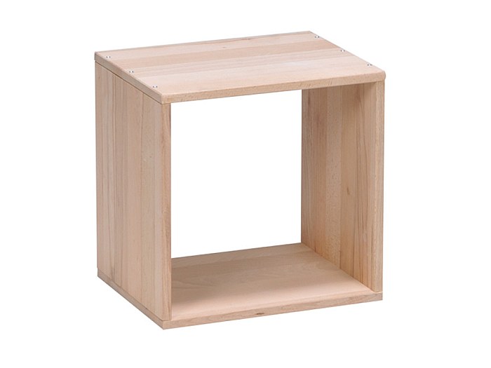 Kit 4 Cubes De Densité - Cuivre, Fer, Aluminium, Bois - 2x2x2