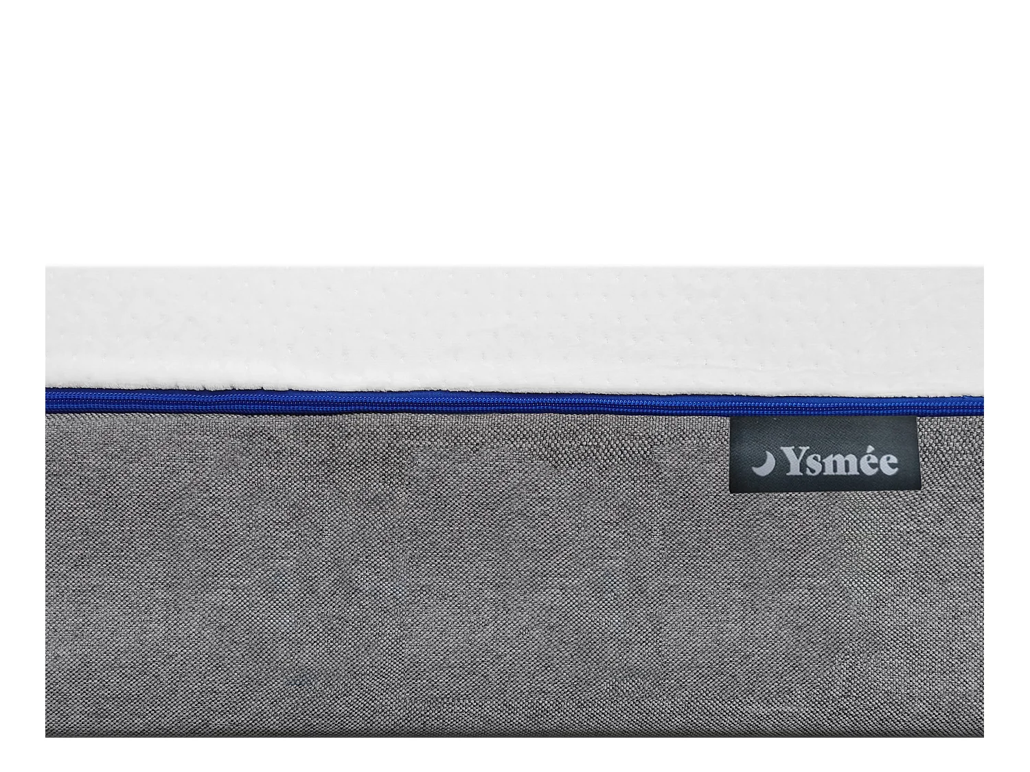 Conjunto relaxamento com estacas com memória de forma HESIODE III de YSMÉE - motores OKIN - branco - 2x80x200 cm