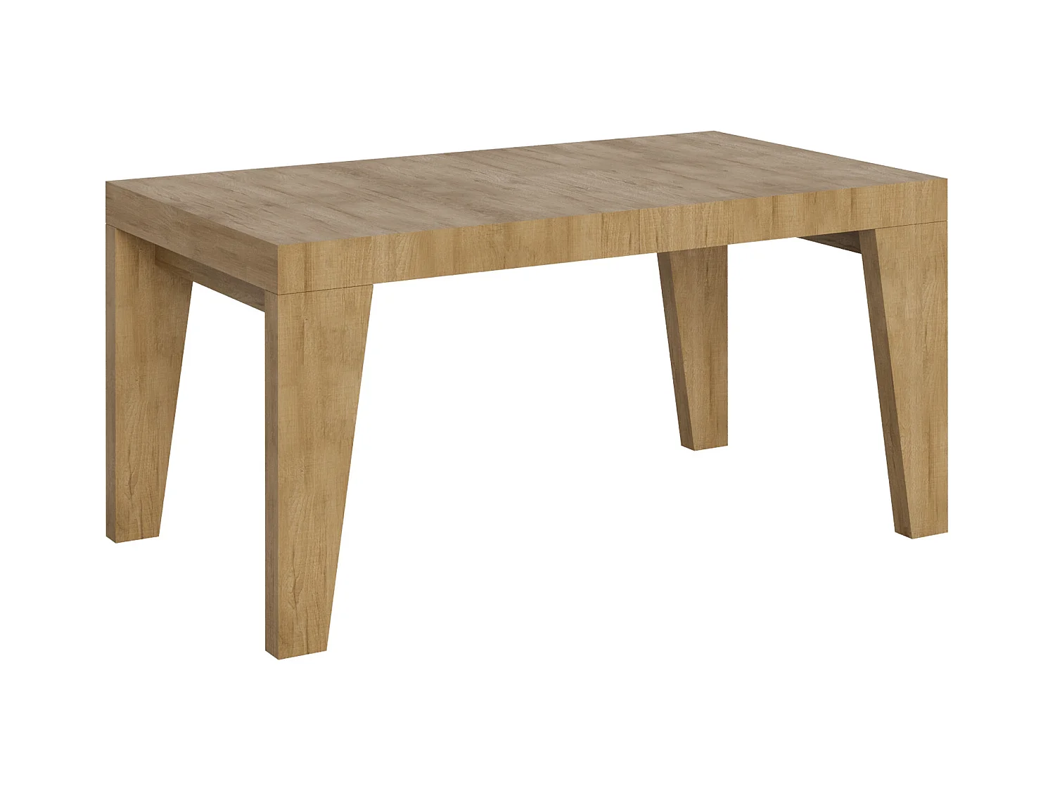 Table extensible 90x160/420 cm Naxy Chêne Nature