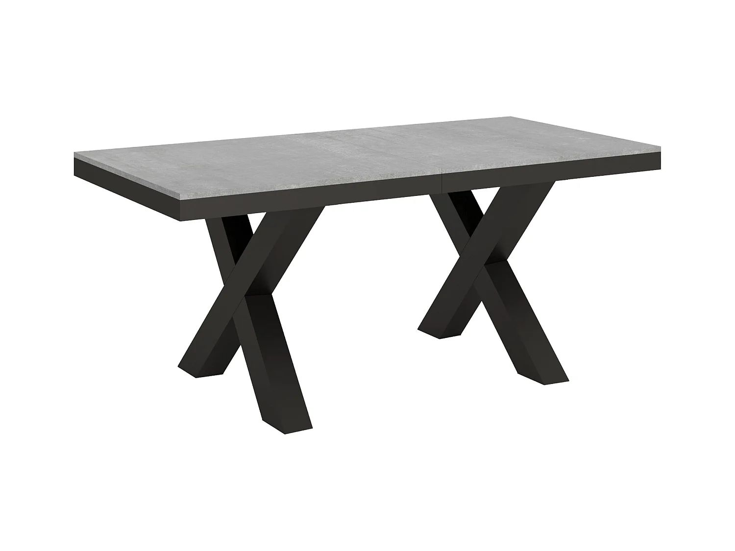 Tavolo allungabile 90x180/440 cm Traffic Evolution cemento