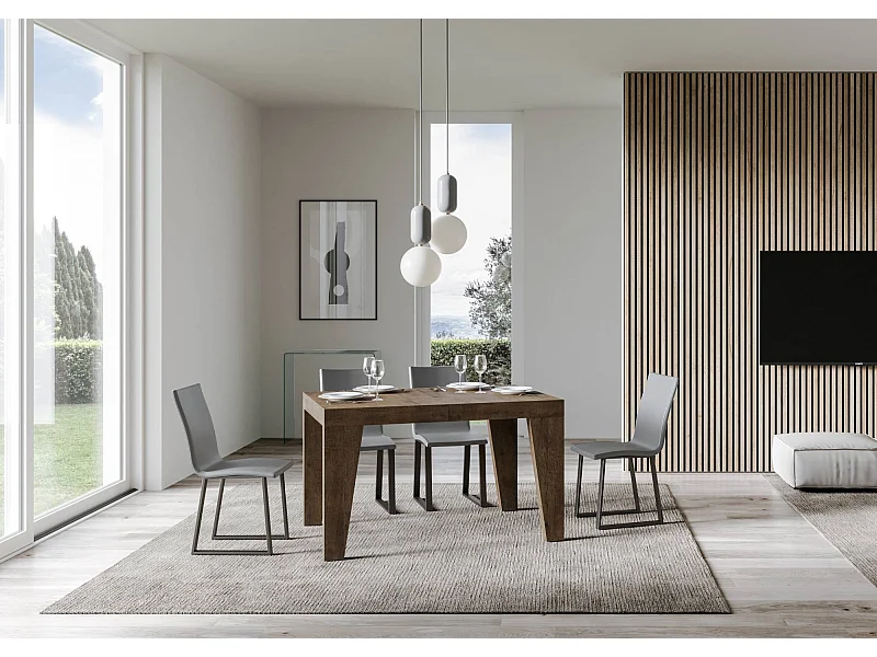 Ausziehtisch 130/234x90 cm Naxy Nussbaum