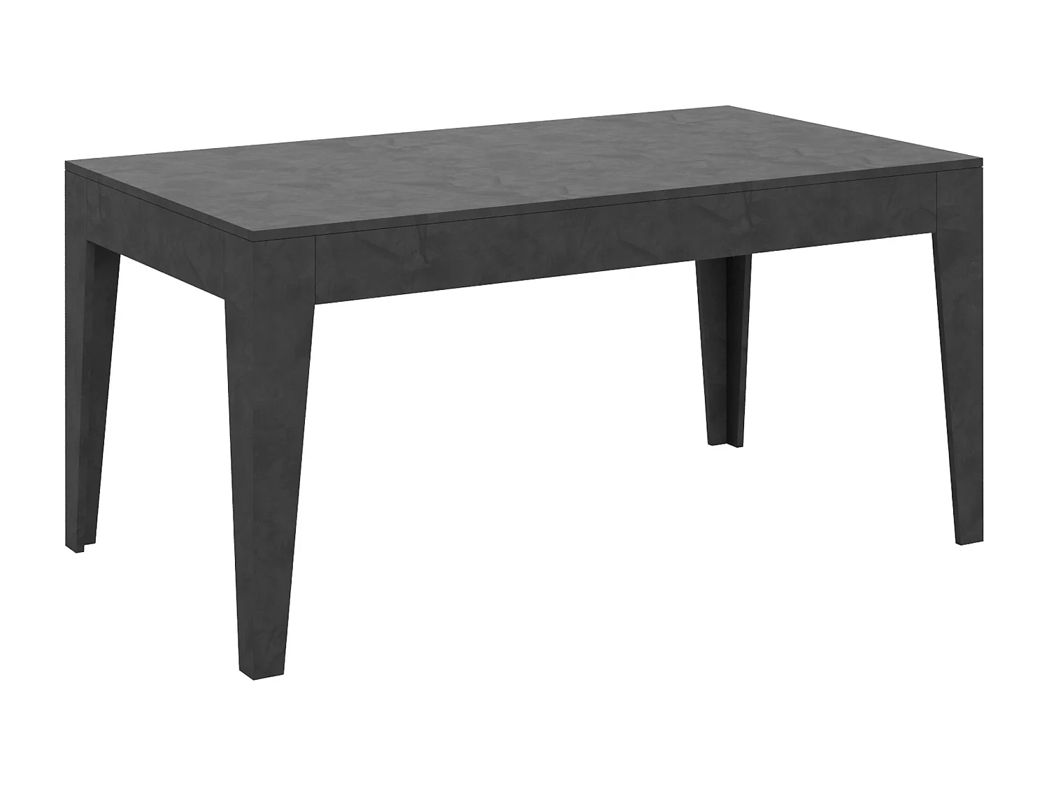 Table extensible 90x160/220 cm Cico Anthracite Spatulé