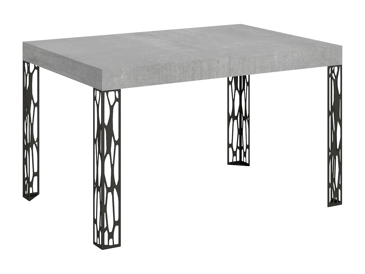 Tavolo allungabile 90x130/234 cm Ghibli cemento