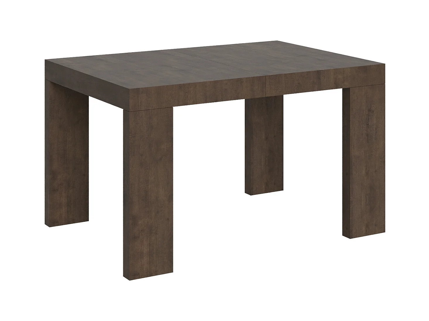 Table extensible 90x130/390 cm Roxell Noyer