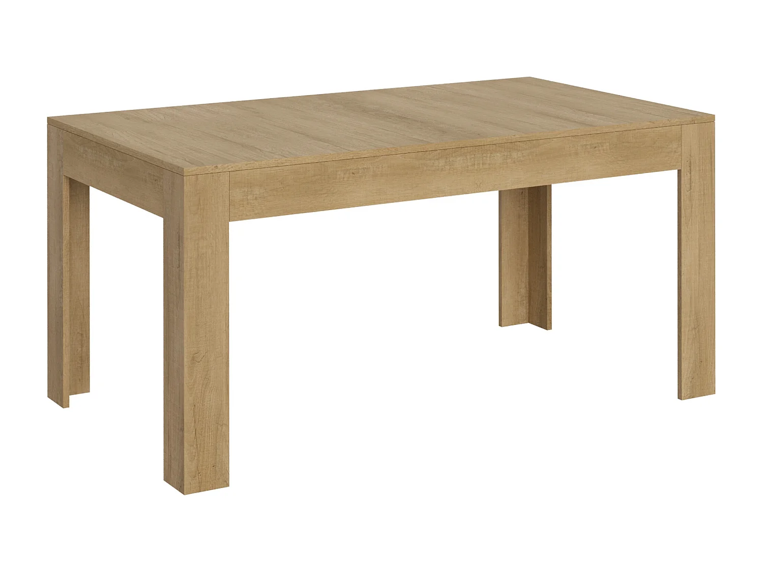 Table extensible 90x160/220 cm Bibi Chêne Nature