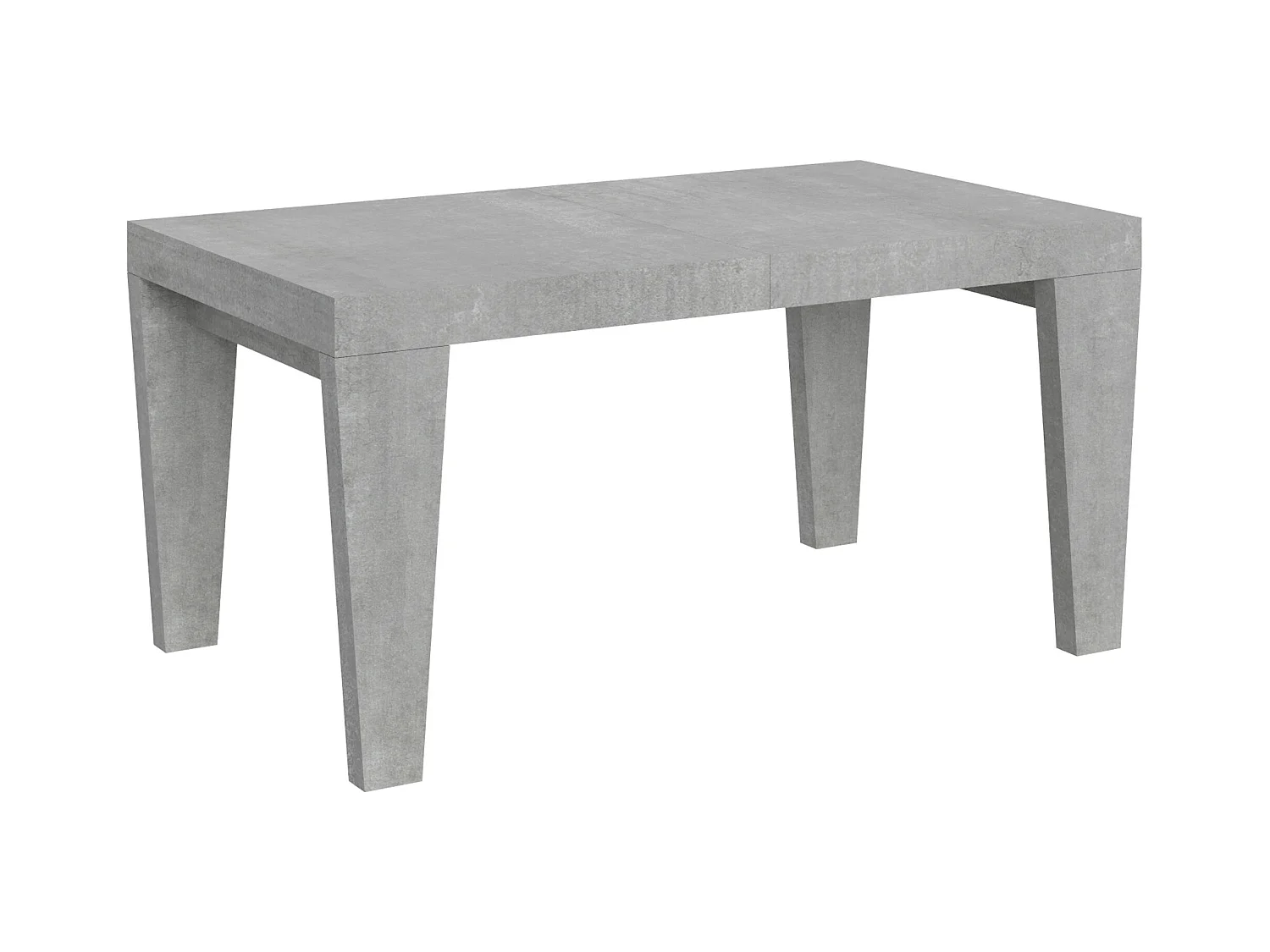 Table extensible 90x160/420 cm Spimbo Gris Béton
