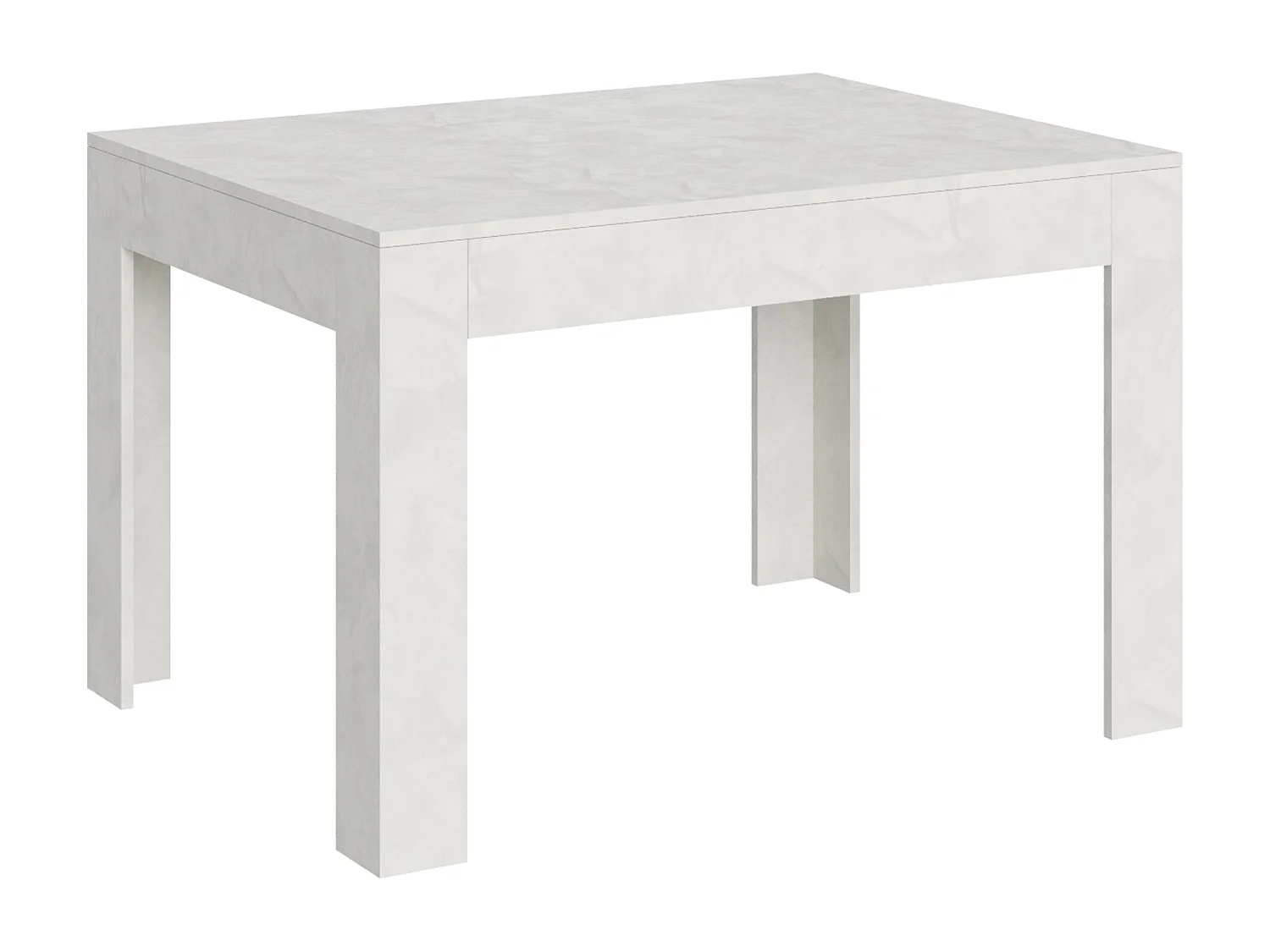 Table extensible 90x120/180 cm Bibi Blanc Spatulé