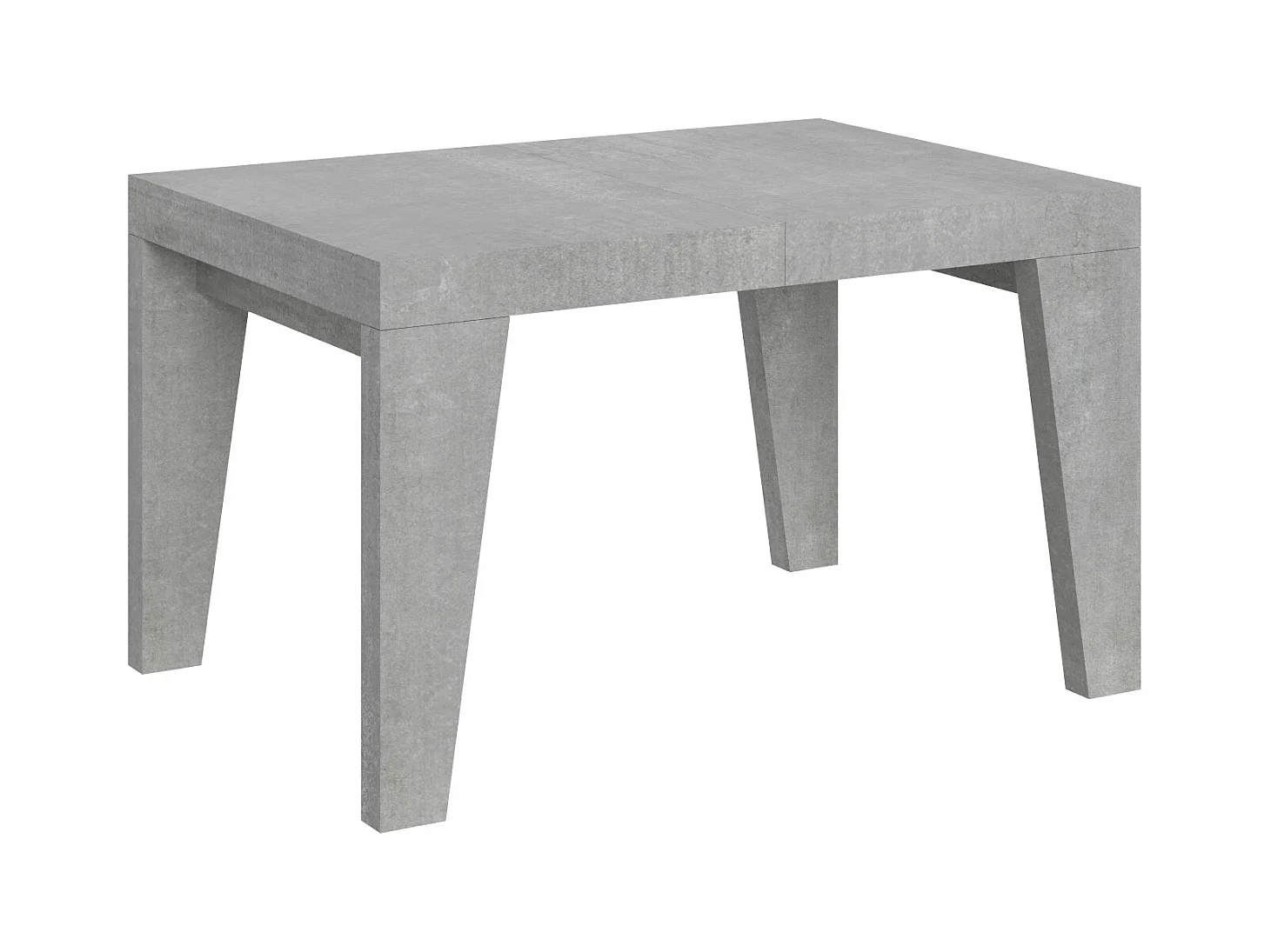 Table extensible 90x130/234 cm Naxy Gris Béton