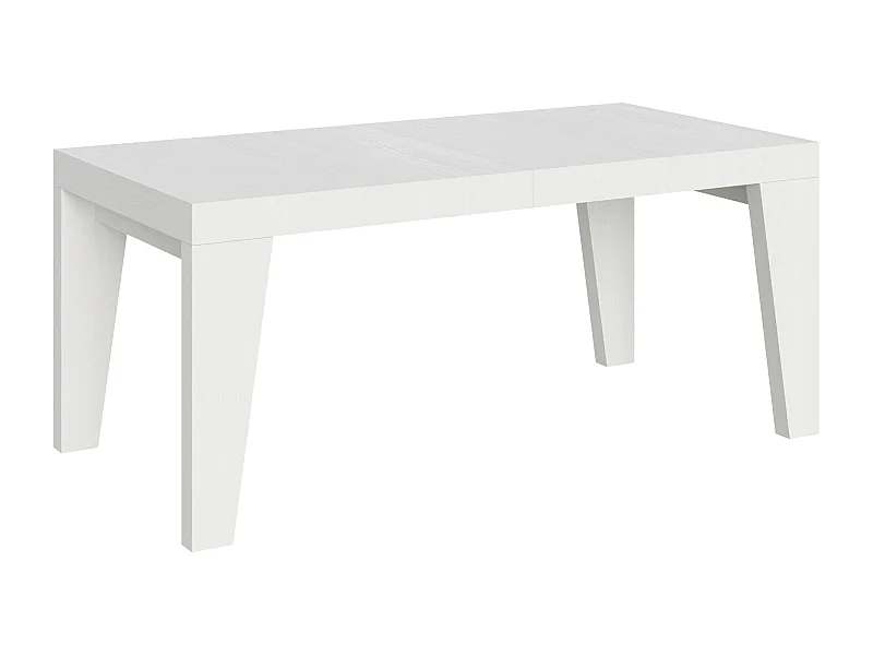 Uitschuifbare tafel 180/440x90 cm Naxy eiken wit
