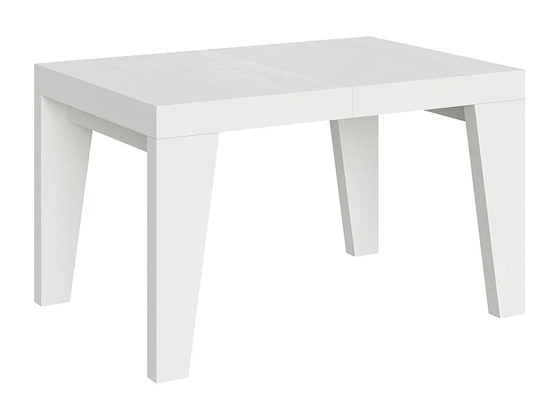 Mesa de jantar extensível 90x130/234 cm Naxy Cinza Branca