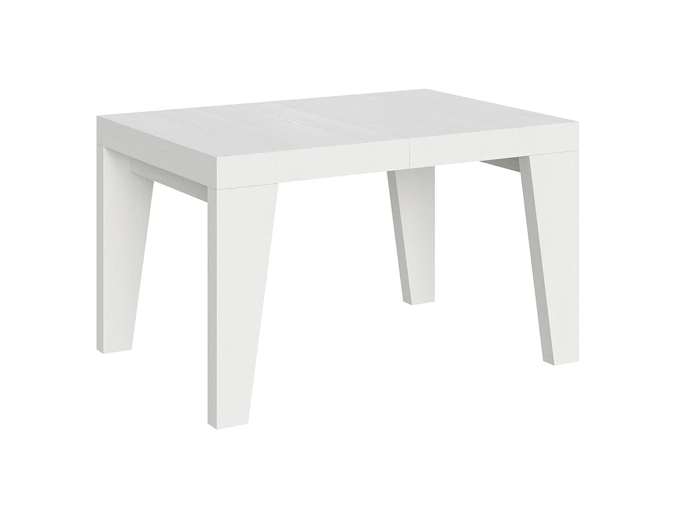 Table extensible 130/234x90 cm Naxy frêne blanc