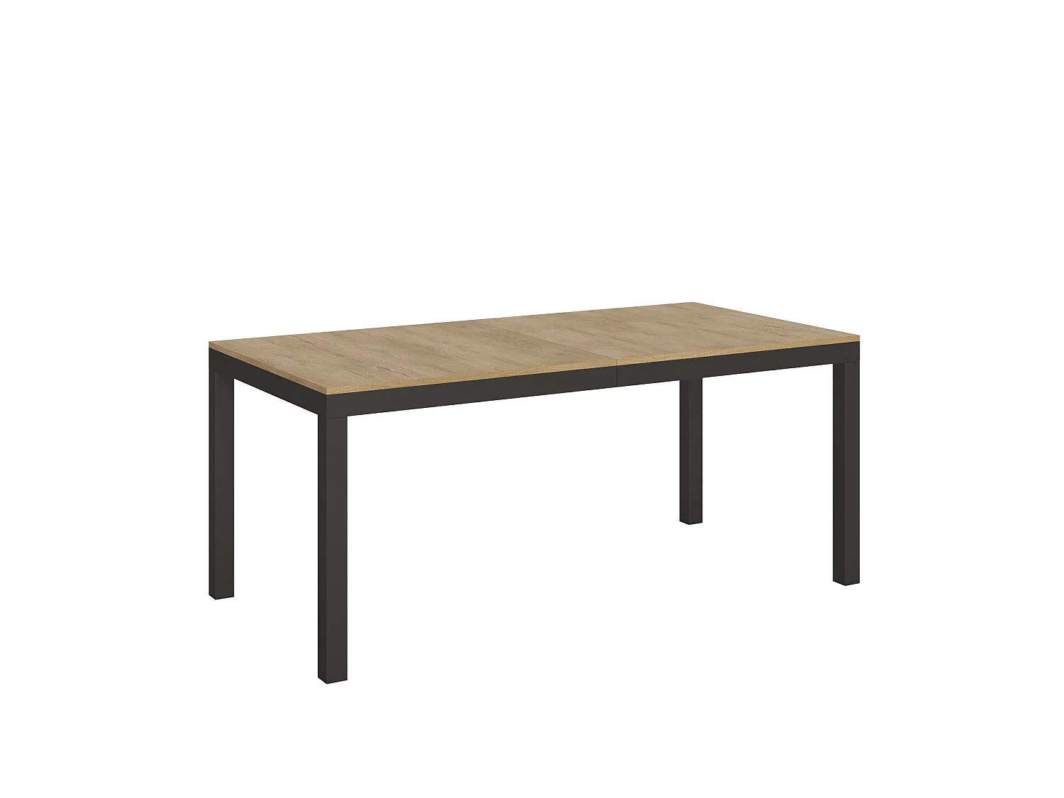 Ausziehtisch 90x180/440 cm Everyday Evolution Eiche Natur Gestell Anthrazit