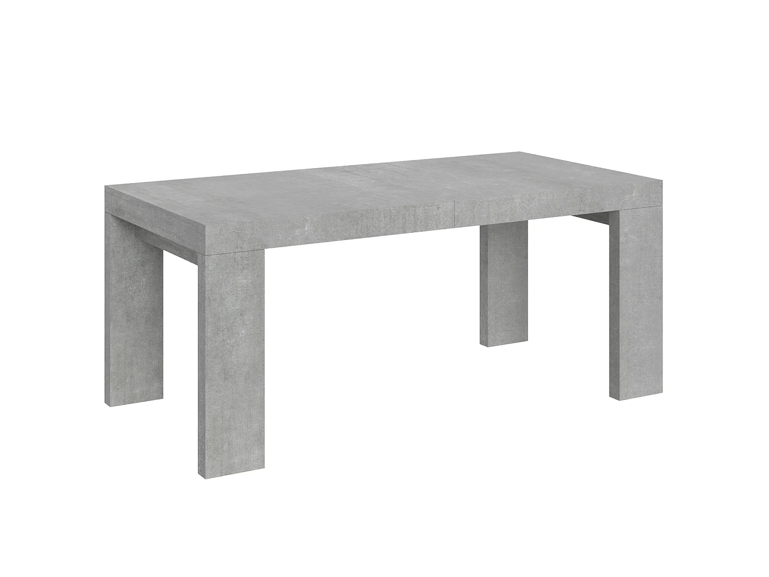 Uitschuifbare tafel 180/284x90 cm Roxell cement