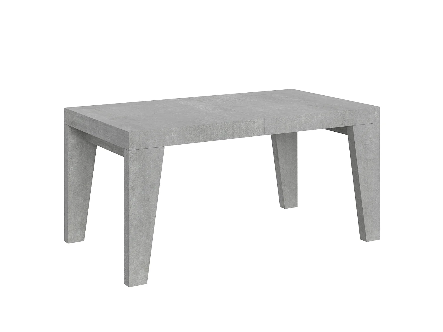 Ausziehtisch 160/420x90 cm Naxy Zement
