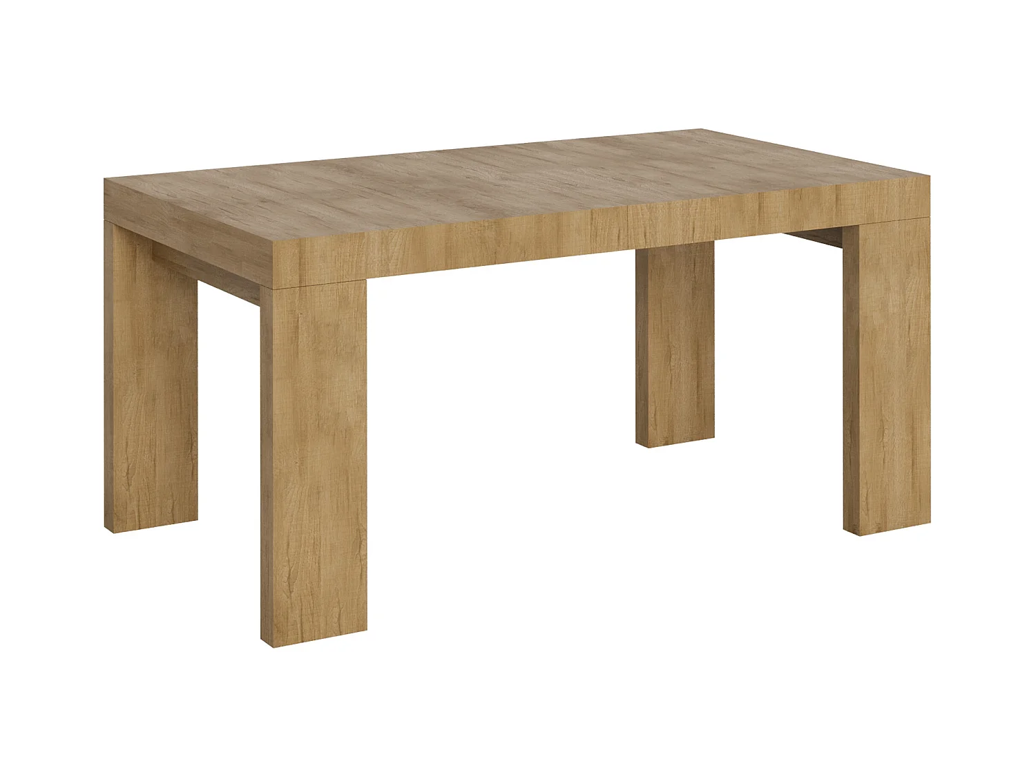 Table extensible 90x160/264 cm Roxell Chêne Nature