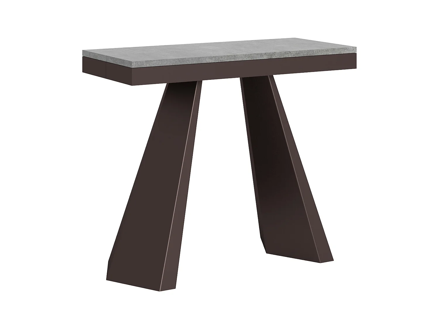 Ausziehbare Konsole 90x40/300 cm Diamante Evolution Cement Bear Rahmen