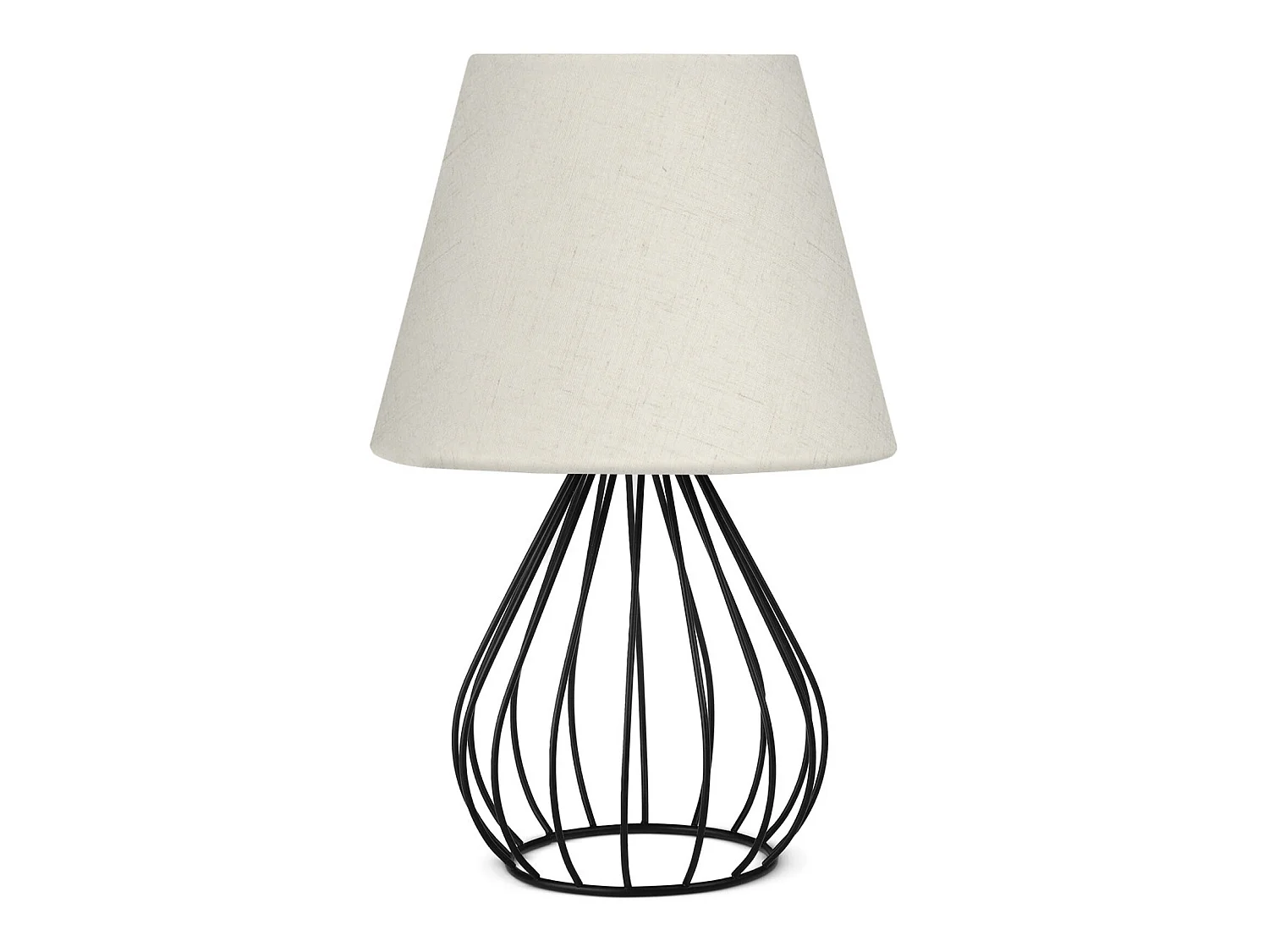 Veilleuse 36 Cm. Crème, Type E27 Max 60 W