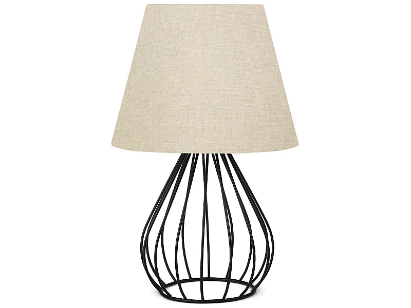 Veilleuse 36 Cm. Beige, Type E27 Max 60 W