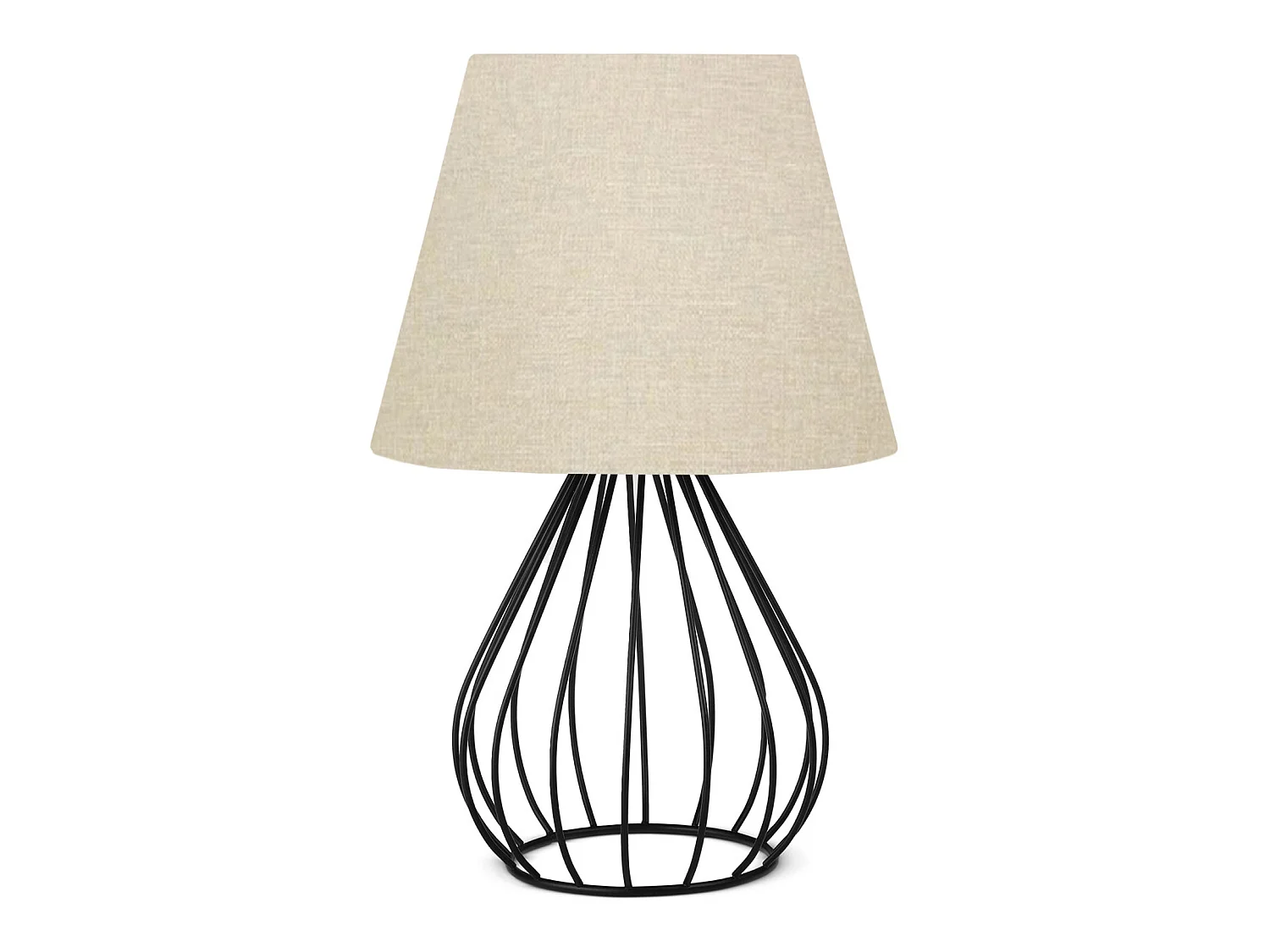 Veilleuse 36 Cm. Beige, Type E27 Max 60 W