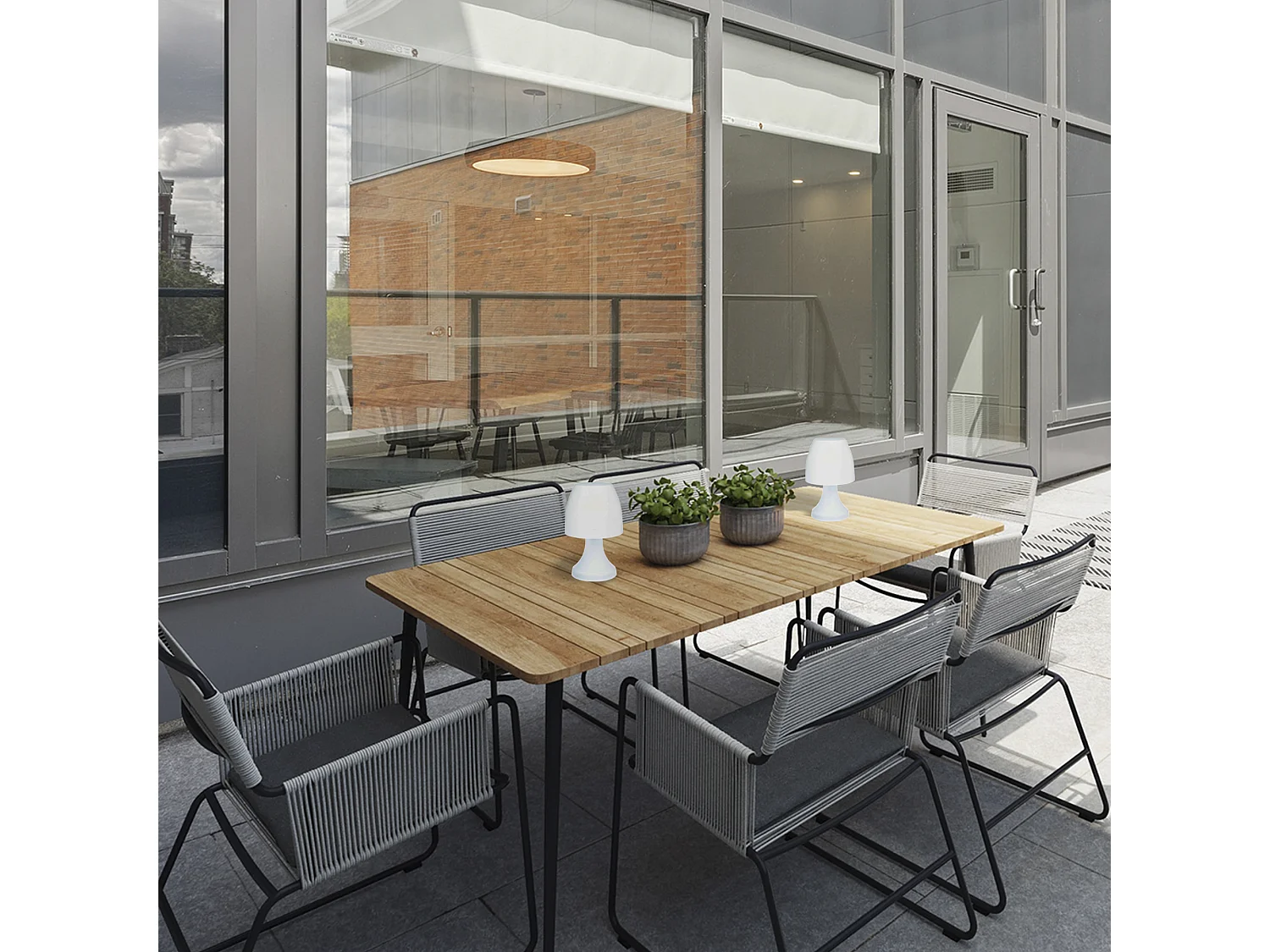 Ensemble De 2 Lampes Sans Fil De Bureau LED